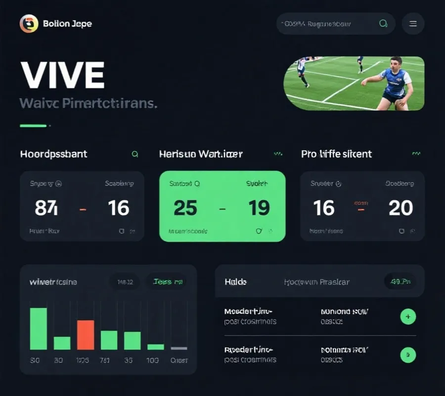 移動端世界盃賽事介面