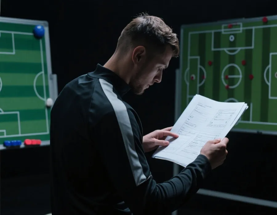 賽前資訊分析示意圖