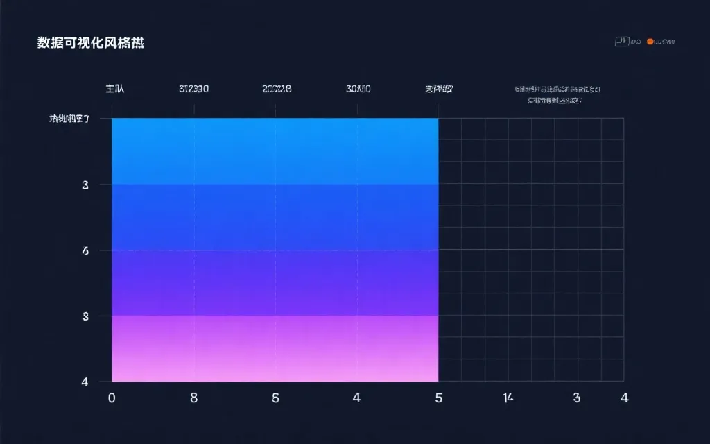 比分热力格可视化示例：横轴主队进球0-4，纵轴客队进球0-4，颜色表示概率